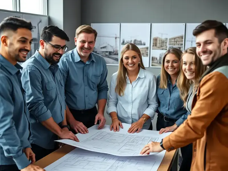 Fence-pro team discussing project plans